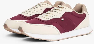 Tommy Hilfiger Womens Mixed-Media Runner Sneaker - Muslin - US 6.5 / EU 37