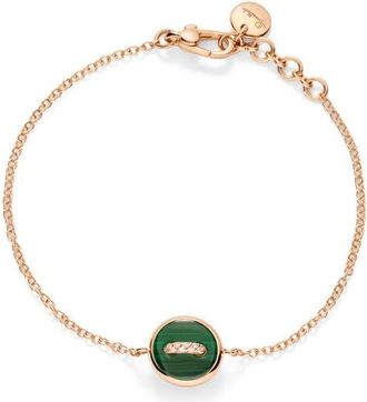 POMELLATO Pom Pom Dot Ring Bracelet in Malachite at Nordstrom