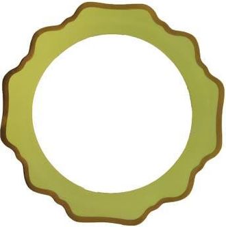 Anna Weatherley Annas Palette Rim Soup Bowl in Summer Green at Nordstrom