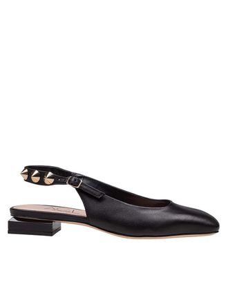 AGL Sling-Back Ballerina With Studs