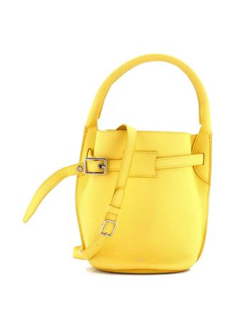 Celine Big Bag Leather Nano bucket bag - Giallo