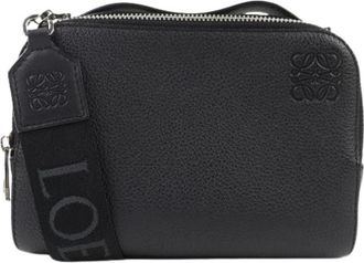 Loewe Pre-owned Cross Body Bags, male, Black, Size: ONE SIZE Pre-owned Shoulder Bag