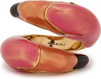 Chlo&eacute; The Chlo&eacute; Tropicus Enamelled Ring - Pink - 52 (UK M / US 6.5)