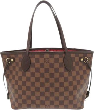 Louis Vuitton Pre-owned Canvas Tote Bag - Dames - Vintage Shopper - Bruin - ONE Size - Vintage