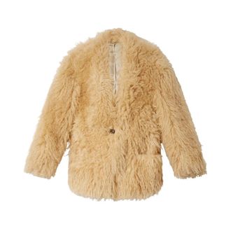 Isabel Marant Mylae Jas - Dames - Jassen - Geel - Maat: S Zijde