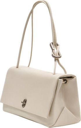 Marc Jacobs Womens The Large Dual Shoulder Bag - Marc Jacobs Leather White Cowhide Shoulder-Hobo-Bags