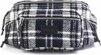 Saint Laurent Pre-owned Belt Bags, female, Black, Size: ONE SIZE Pre-owned Fabric shoulder-bags