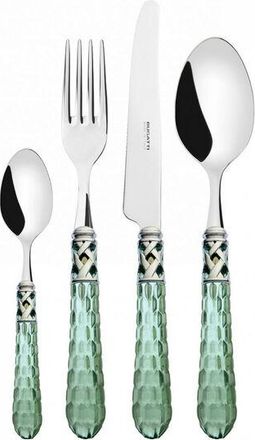 Bugatti 24 Piezas En Caja Para Caja Compacta Verde Transparente Bohemia Ghiera Cromata Bugatti