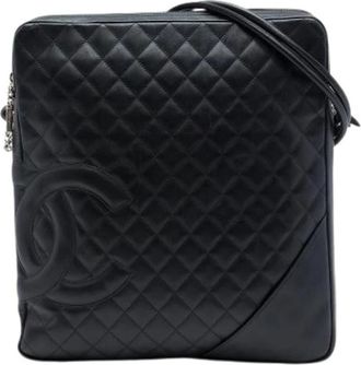 Chanel Pre-owned Cambon Ligne Borsa a Spalla - - Pre-owned - Donna - Nero - ONE SIZE