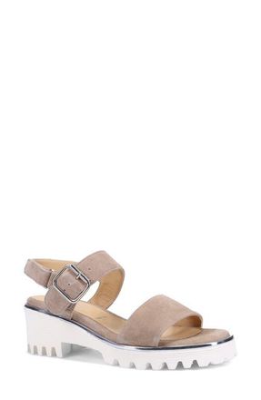 Ron White Elaria Ankle Strap Sandal in Porcini at Nordstrom, Size 10-10.5Us