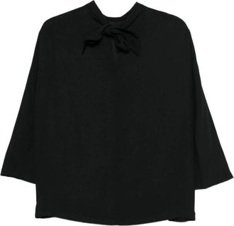 Aspesi Dames, Tops, Zwart, Maat: XS