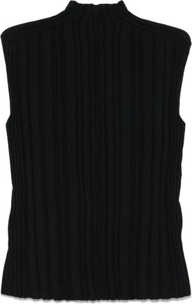 Pleats Please Issey Miyake T-shirt plissé - Nero