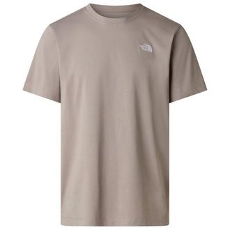 The North Face Evolution Simple Dome Short Sleeve T-Shirt f&uuml;r Herren | grau/braun