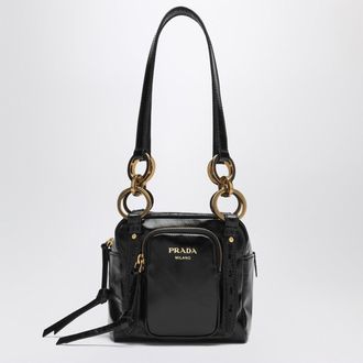 Prada Mini Dangle Handbag black