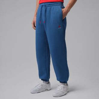Nike Jordan Mens Jordan Brooklyn Pants in Blue | IM8906-485