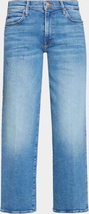 Mother Mid-Rise Tunnel Jeans