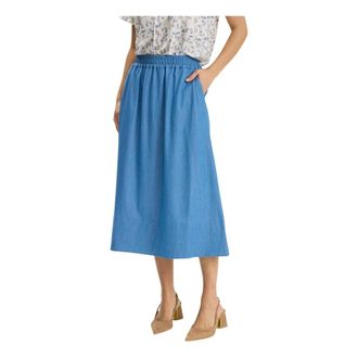 In Front Midi Skirts - female - IN FRONT - Midi Skirts - Blue - L - Skirts