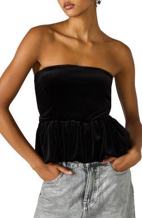 Steve Madden Tessae Strapless Top in Black at Nordstrom Rack, Size Xx-Large
