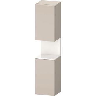 Duravit Qatego Armario Alto, Puerta Bisagra Derecha, - Duravit