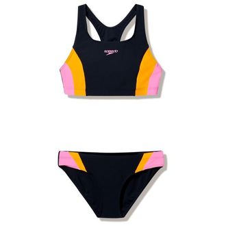 Speedo Colourblock Splice 2 Piece 2.0 Bikini f&uuml;r Damen | bunt
