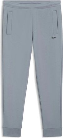 HUGO BOSS Trainingsbroeken - Heren - Sweatpants - Blauw - 6XL - Katoen - Broeken