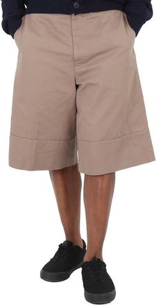 AMBUSH Ambush Mens Kaki Cotton Knee-Length Shorts