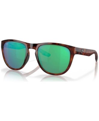 Costa Unisex - Irie Polarized Sunglasses In Tortoise Green Mirror
