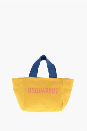 Dsquared2 Fabric Tote Bag With Removable Shoulder Strap size One Size