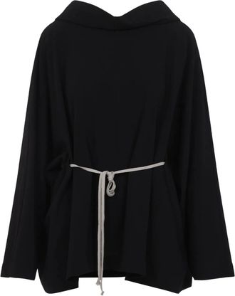 Rick Owens Felpa con cappuccio - Nero