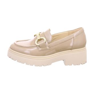Gabor Sporty Slipper - Dames - Schoenen - Beige - Maat: 40 EU Leer
