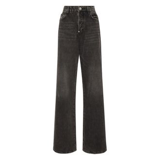 Philipp Plein Dames, Jeans, Zwart, Maat: W26 Denim