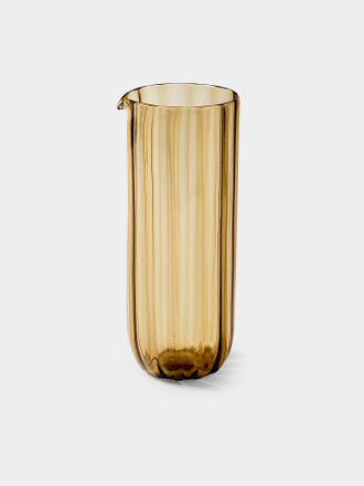 Yali Glass Wave Hand-Blown Murano Glass Carafe