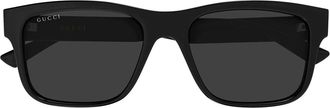 Gucci Sunglasses Gg2085 S 001 Black/Grey Men