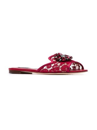 Dolce & Gabbana Bianca Sandal - Fuchsia