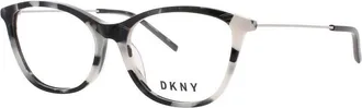 DKNY Ladies Tortoise Square Eyeglass Frames Dkny-Dk7009-015-52