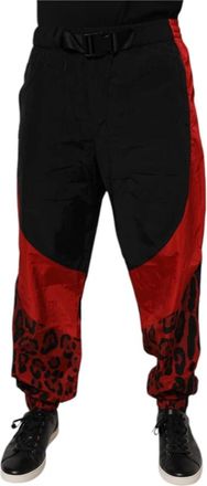 Dolce & Gabbana Jogger Pants - Heren - Sweatpants - Veelkleurig - L - Nylon - Broeken