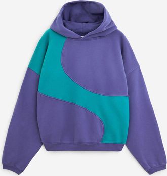 ERL Wave Hoodie Knit Sweatshirt