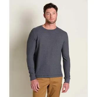 Toad & Co Framer II Long Sleeve Crew in Soot at Nordstrom, Size Xx-Large