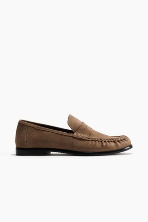 H&M Loafer aus Leder - Green