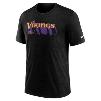 Nike Minnesota Vikings Long Pass Nike Mens NFL T-Shirt in Black | NJFD00H9M-KZQ