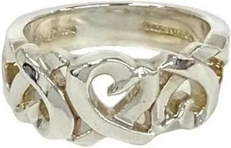 Tiffany & Co. Silver Silver 925 Band Ring (Pre-Owned)