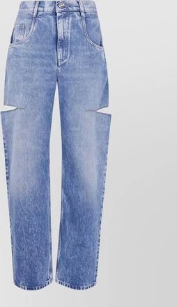 Maison Margiela cutout denim trousers