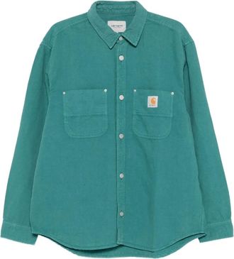 Carhartt Work in Progress Camicia Walter con taschino - Verde
