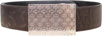 Cartier Pre-owned Reversible Happy Birthday Belt - Dames - Vintage Accessoires - Zwart - ONE Size - Leer - Vintage