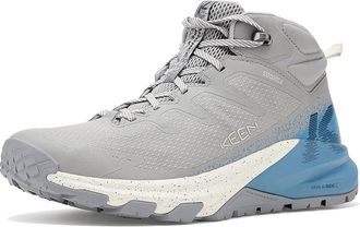 Keen Targhee Apex Waterproof Hiking Boot Womens Hiking Boots Vapor/Ballad Blue : 8.5 B - Medium, Leather