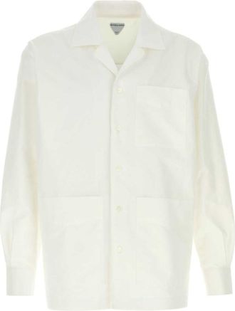 Bottega Veneta White Regular Solid Shirt