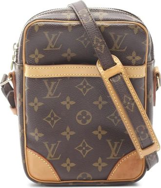 Louis Vuitton 20006 Danube crossbodytas met monogram - Bruin