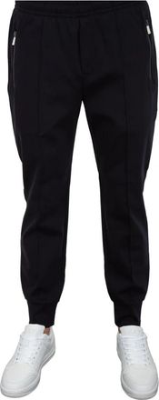 Emporio Armani Blauwe Katoen Polyester Broek - Heren - Slim Fit Broeken - Blauw - 2XL - Katoen - Broeken