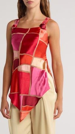 Cult Gaia Shalia Handkerchief Hem Top in Lollipop Multi at Nordstrom Rack, Size X-Small