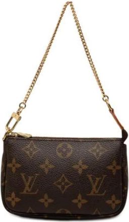 Louis Vuitton Pre-owned Mini Pochette Accessoires - - Pre-owned - Donna - Marrone - ONE SIZE